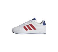 adidas Unisex niños Grand Court 3.0 Junior Shoes, FTWR White/Team Royal Blue/Better Scarlet, 39 1/3 EU