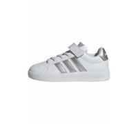 adidas Unisex niños Grand Court 3.0 Shoes Children, FTWR White/Silver Met./Silver Met., 30 EU