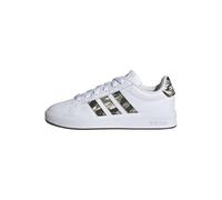 adidas Unisex niños Grand Court 3.0 Shoes Junior, FTWR White/Tent Green/GUM5, 36 EU