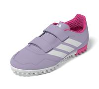 Adidas Unisex niños Hockey YOUNGSTAR Rise CF C, Powder Plum/FTWR White/Lucid Pink, 33 EU