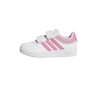 adidas Hoops 4.0 Shoes, Zapatillas Unisex niños, FTWR White Pink Fusion Grey Two, 35 EU
