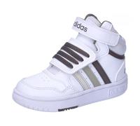 adidas Unisex niños Hoops Mid Shoes, Cloud white/orbit grey/putty grey, 24 EU