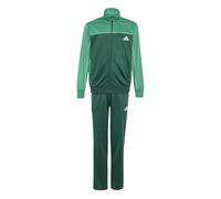 adidas Unisex niños Junior Tricot Colourpop Track_Suit, collegiate green/white/court green, 7-8 Years