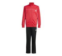 adidas Unisex niños Junior Tricot Colourpop Track Suit, pure ruby/white, 15-16 Years