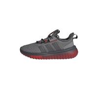 adidas Unisex niños KAPTIR 4.0 Shoes Kids, Grey Five/Grey Five/Better Scarlet, 36 2/3 EU