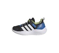 adidas Unisex niños Lightorama Runner Children Shoes, Core Black/FTWR White/Lucid Ray Blue, 28 EU