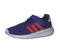 adidas Unisex niños Lite Racer 3.0 Shoes, Lucid Blue / Cloud White / Red, 33 1/2 EU