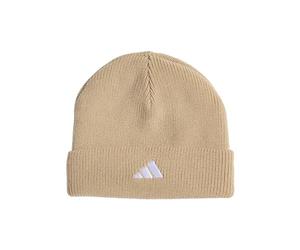 adidas Unisex niños Little Kids 3 Stripes Beanie Hat, Khaki Three, XXS-XS