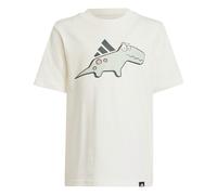 adidas Unisex niños Little Kids ADIRAPTOR Graphic T-Shirt, Off White, 7-8 Years
