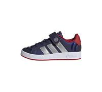 adidas Unisex niños Marvel Avengers Grand Court Kids Shoes, Dark Blue/Matte Silver/Better Scarlet, 39 1/3 EU