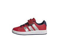 adidas Unisex niños Marvel Spider-Man Grand Court Kids Shoes, Pure Ruby/Silver Met./Dark Blue, 40 EU