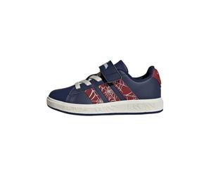adidas Unisex niños Marvel Spider-Man Grand Court Shoes Kids, Dark Blue/Active Maroon/Off White, 40 EU