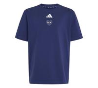 adidas Unisex niños Marvel Spider-Man Graphics Shirt, Dark Blue/White, 5-6 Years