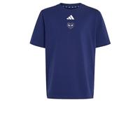 adidas Unisex niños Marvel Spider-Man Graphics Shirt, Dark Blue/White, 5-6 Years