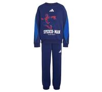 adidas Unisex niños Marvel Spider-Man Jogger Track_Suit, dark blue/white/team royal blue, 6-7 Years