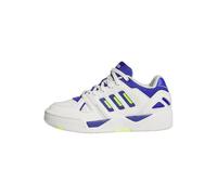 Adidas Unisex niños MIDCITY Low Shoes, Core White/Lucid Blue/Lucid Lemon, 35 1/2 EU