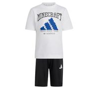 adidas Unisex niños Minecraft Set Track_Suit, white, 5-6 Years