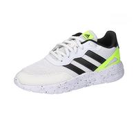 adidas Nebzed Lifestyle Lace Running Shoes, Zapatillas para Correr, Cloud White/Core Black/Lucid Lemon, 38 2/3 EU
