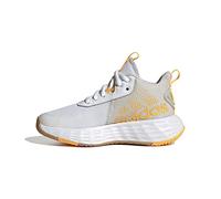 adidas Unisex niños Ownthegame 2.0 Shoes, Cloud white/core black/solar gold, 39 1/3 EU