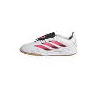 adidas Unisex niños Predator Club Fold-Over Tongue Sala Indoor Football Boots Kids Shoes, FTWR White/Solar Turbo/Core Black, 31 1/2 EU
