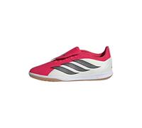 adidas Unisex niños Predator Club Fold-Over Tongue Sala Indoor Football Shoes Kids, Lucid Red/Core Black/FTWR White, 38 2/3 EU