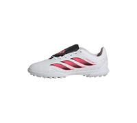 adidas Unisex niños Predator Club Fold-Over Tongue Turf Football Boots Kids Shoes, FTWR White/Solar Turbo/Core Black, 38 EU