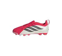 adidas Unisex niños Predator Club Hook-and-Loop Turf Football Shoes Kids, Lucid Red/Core Black/FTWR White, 34 EU