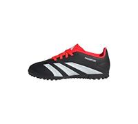 adidas Unisex niños Predator Club Turf Football Boots, Core Black / Cloud White / Solar Red, 38 EU