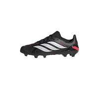 adidas Unisex niños Predator League Firm Ground Football Boots Kids Shoes, Core Black/FTWR White/Lucid Red, 35.5 EU