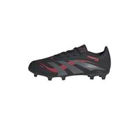 adidas Unisex niños Predator League Firm Ground/Multi Ground Football Boots Kids, Core Black/Grey Four/Lucid Red, 35 1/2 EU