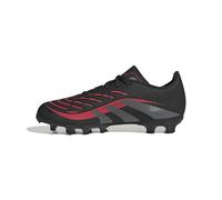adidas Unisex niños Predator League Multi Ground Football Boots Kids, Core Black/Grey Four/Lucid Red, 34 EU