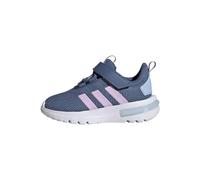 Adidas Unisex niños Racer TR23 Hook and Loop Shoes Kids, Crew Blue/Bliss Lilac/Blue Dawn, 38 2/3 EU