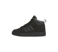 adidas Unisex niños Rapid Court Mid Junior Winterized Shoes, Core Black/Grey Six/Bright Royal, 38 2/3 EU