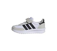 adidas Unisex niños Run 70S 2.0 Children Shoes, FTWR White/Core Black/Grey One, 35 EU
