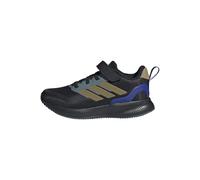 Adidas Unisex niños RUNFALCON 5 Shoes Children, Core Black/Khaki/preloved Teal, 31 EU