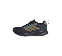 Adidas Unisex niños RUNFALCON 5 Shoes Junior, Core Black/Khaki/preloved Teal, 37 1/3 EU