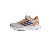 adidas Unisex niños RUNFALCON 5 Shoes Kids, Alumina/Dusky Petrol/Dusky Orange, 28 EU