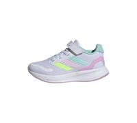 adidas Unisex niños RUNFALCON 5 Shoes Kids, Cloud White/Clear Mint/Clear Pink, 32 EU