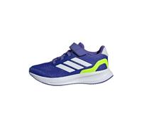 adidas Unisex niños RUNFALCON 5 Shoes Kids, Lucid Blue/Cloud White/Cobalt Blue, 30 EU