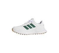 adidas Unisex niños S2G 26 Spikeless Golf Shoe, FTWR White/Collegiate Green/Gum M2, 33 1/2 EU