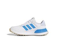 adidas Unisex niños S2G 26 Spikeless Golf Shoe, FTWR White/Lucid Ray Blue/Crystal Sky, 35 1/2 EU