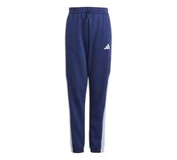 adidas Unisex niños Seasonal Essentials Colorblock Pants, Dark Blue/Glow Blue/White, 11-12 Years