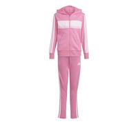 adidas Unisex niños SEASONAL ESSENTIALS TIBERIO 3 STRIPES FRENCH TERRY TRACKSUIT, pink fusion/white/clear pink, 15-16 Years