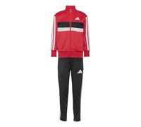 adidas Unisex niños Seasonal Essentials Tiberio 3 Stripes Tricot Track_Suit, pure ruby/white/black, 5-6 Years