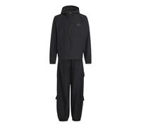 adidas Unisex niños Seasonals Woven Utility Junior Track_Suit, black/black, 15-16 Years