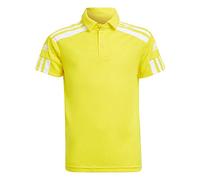 adidas Unisex niños Squadra 21 Polo Shirt, Team Yellow/White, 7-8 Years