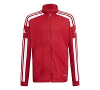 adidas Unisex niños Squadra 21 Training Jacket, Team Power Red/White, 15-16 Years