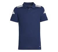 adidas Unisex niños Squadra25 Cotton Polo Kids Shirt, Team Navy Blue 2/White, 11-12 Years