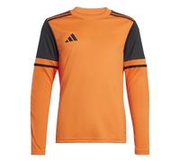 Adidas Unisex - Bambini e Ragazzi SQUADRA25 Goalkeeper Jersey Long Sleeve Kids, Semi Impact Orange/Black, 9-10 Years