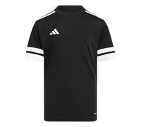 adidas Unisex niños Squadra25 Jersey Short Sleeve Kids Shirt, Black/White, 7-8 Years